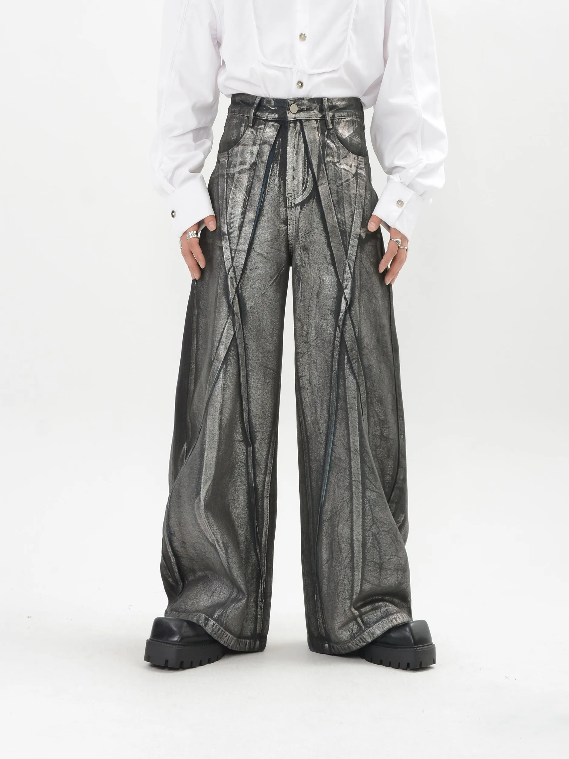 【24s Oct.】Vintage Wash Denim Pants