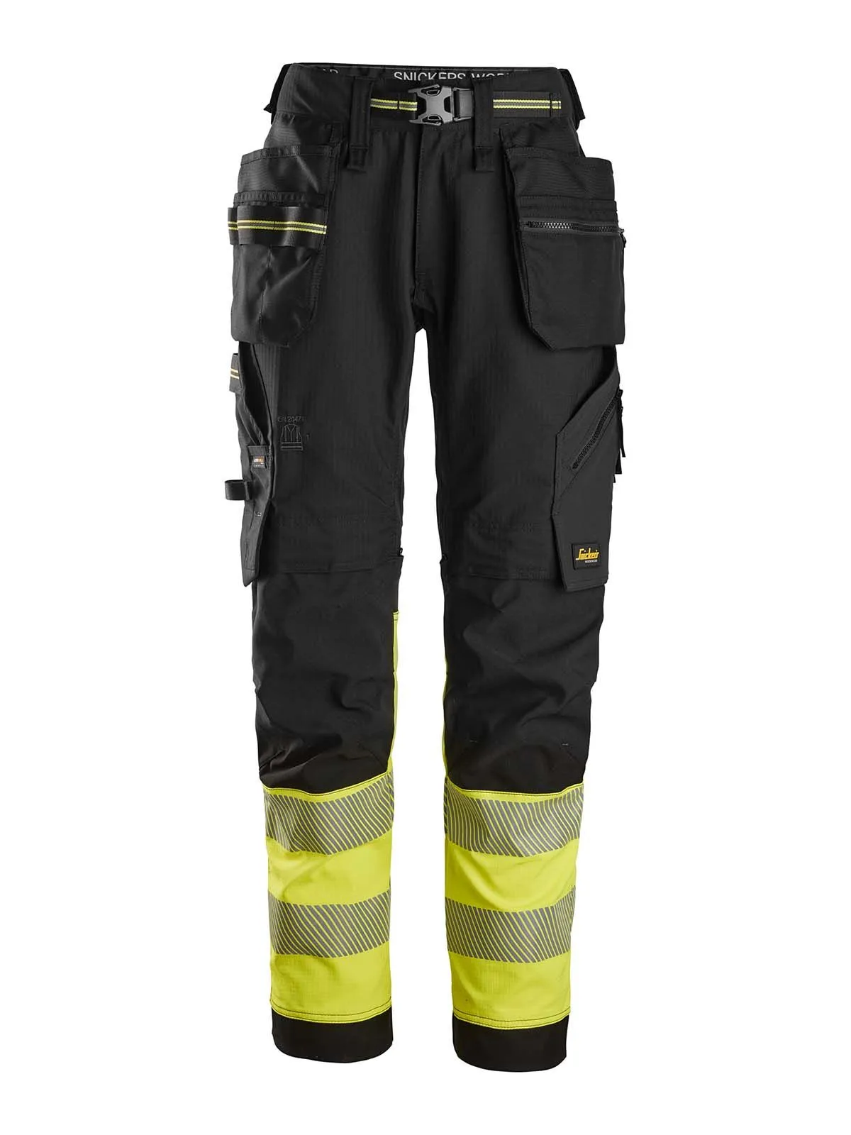 6934&#x20;High&#x20;Vis&#x20;Work&#x20;Trousers&#x20;Holster&#x20;Pocket&#x20;Stretch&#x20;Class&#x20;1&#x20;-&#x20;Snickers