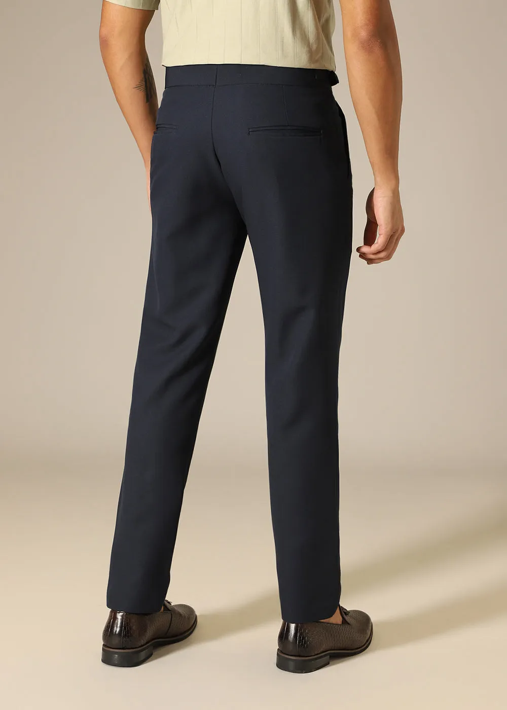 Abyss Blue Gurkha Pant
