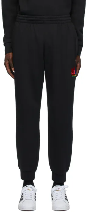 adidas Originals Black 3D Trefoil Lounge Pants