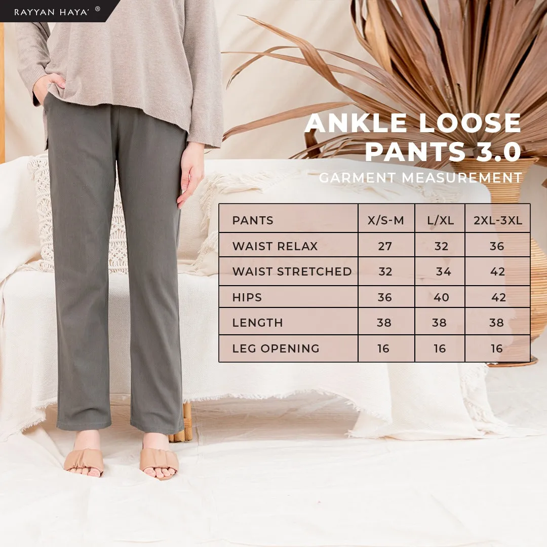 Ankle Loose Pants 3.0 (Light Grey)