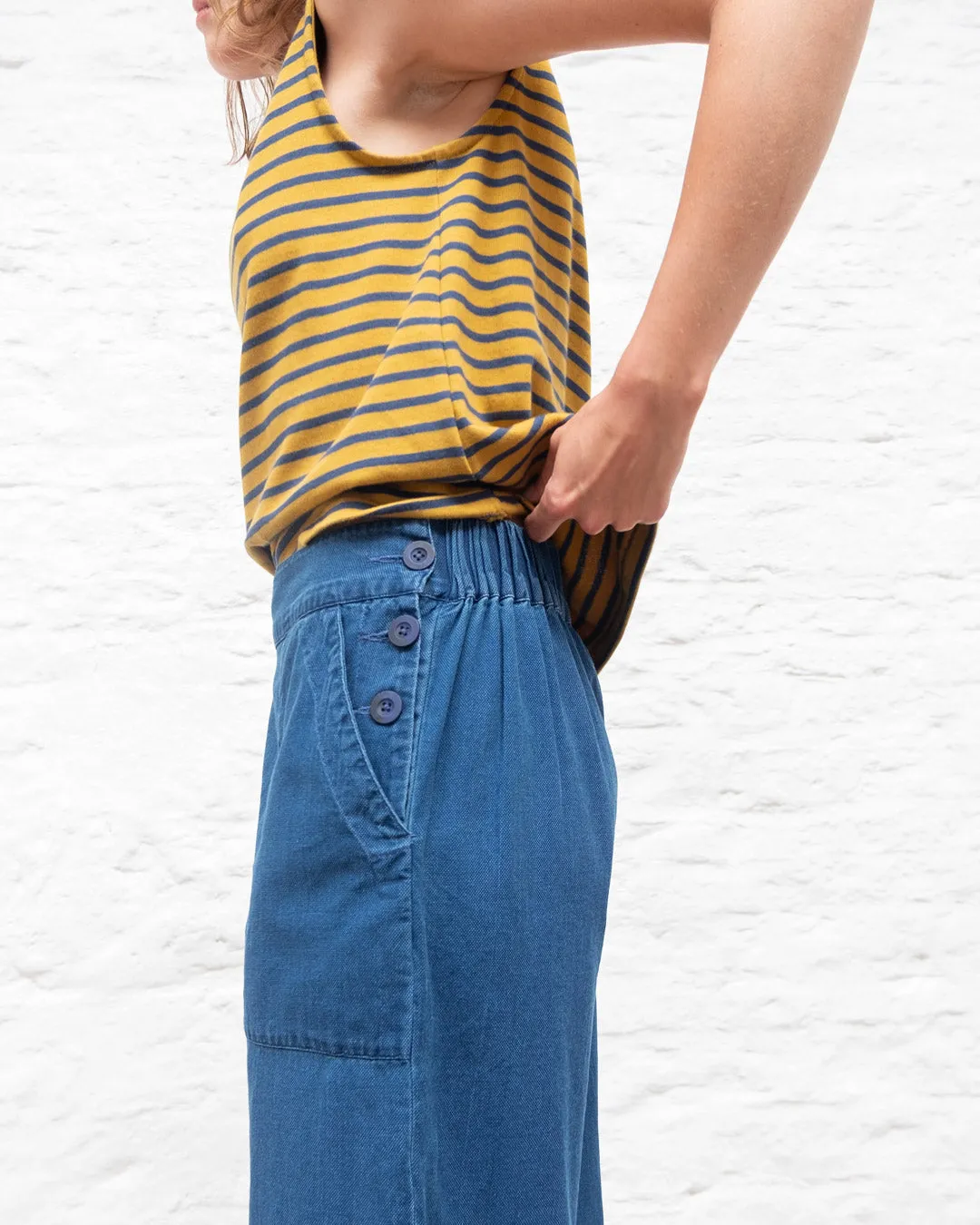 Anna Denim Culottes