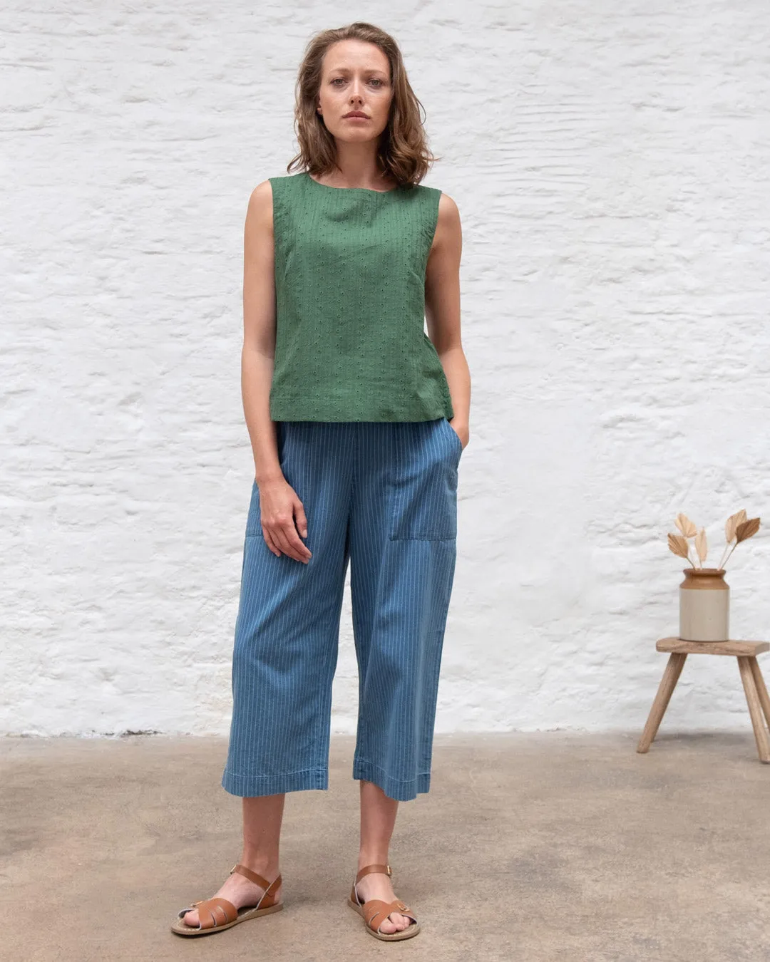 Anna Striped Culottes