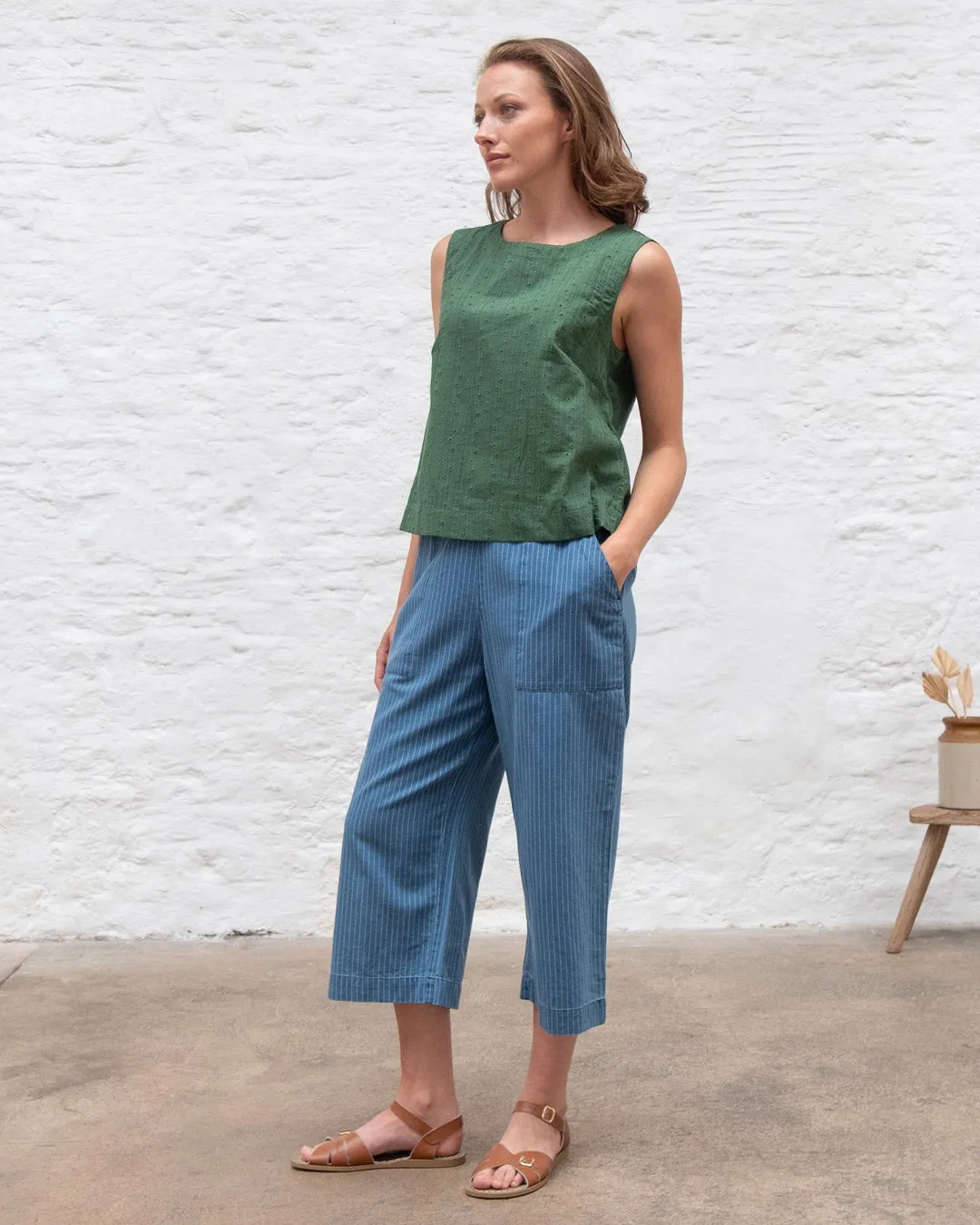 Anna Striped Culottes