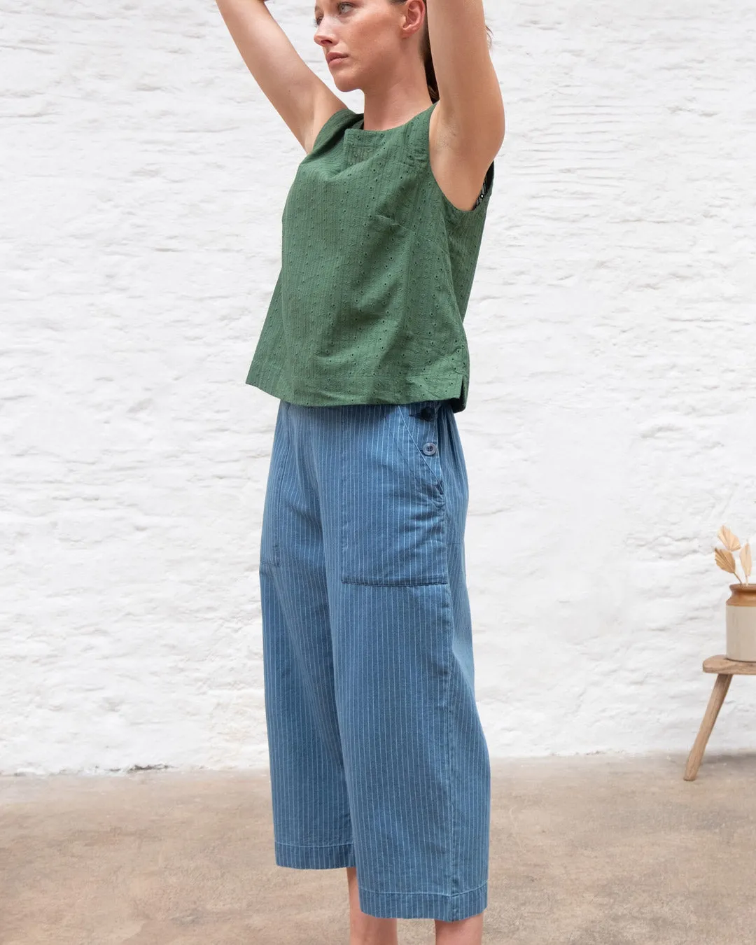 Anna Striped Culottes