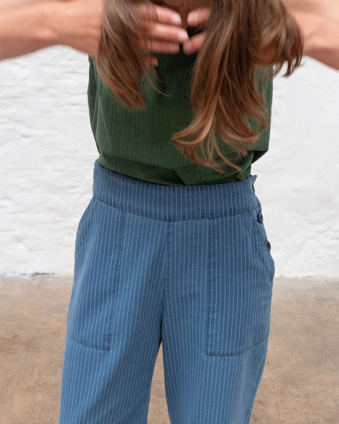 Anna Striped Culottes