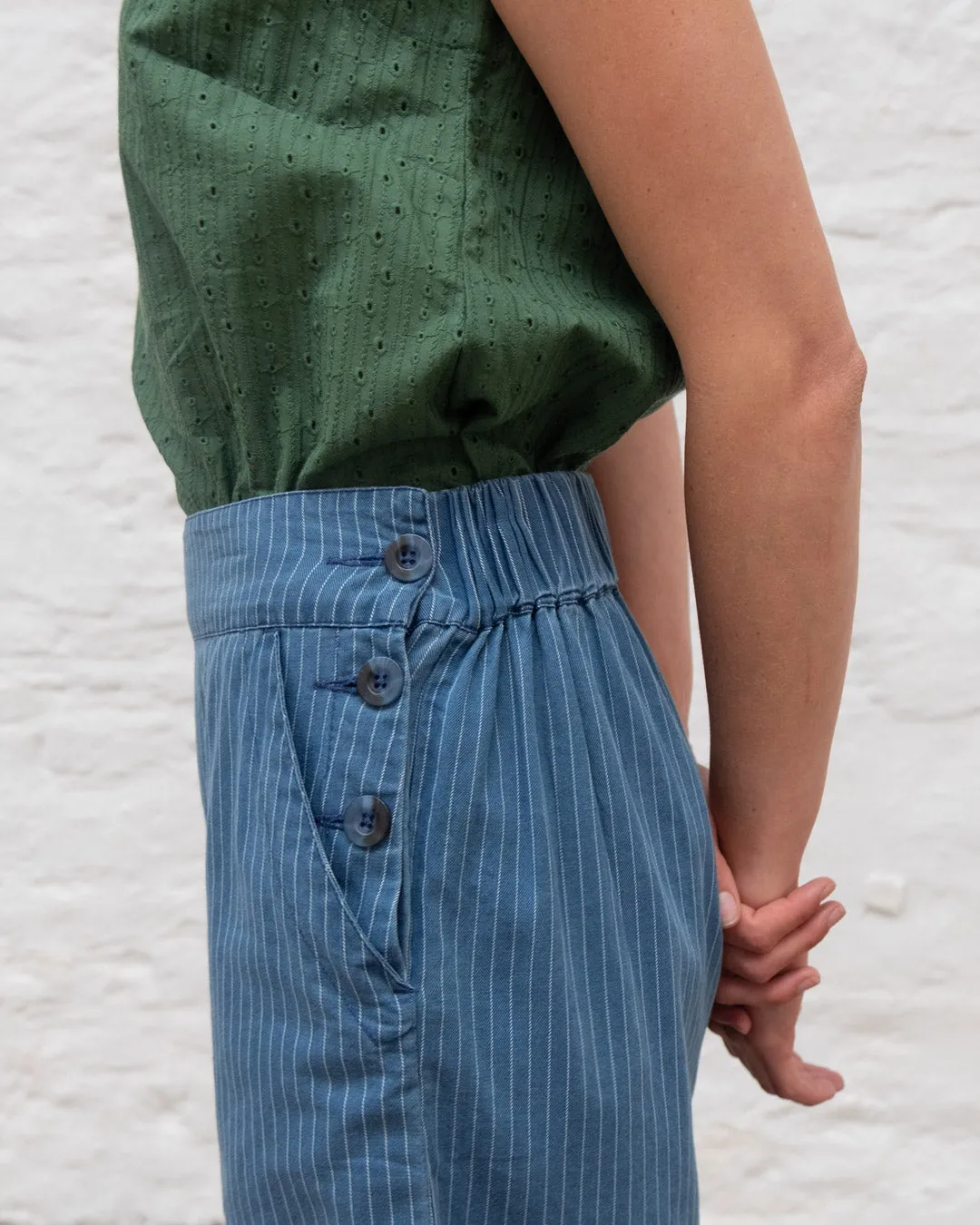 Anna Striped Culottes