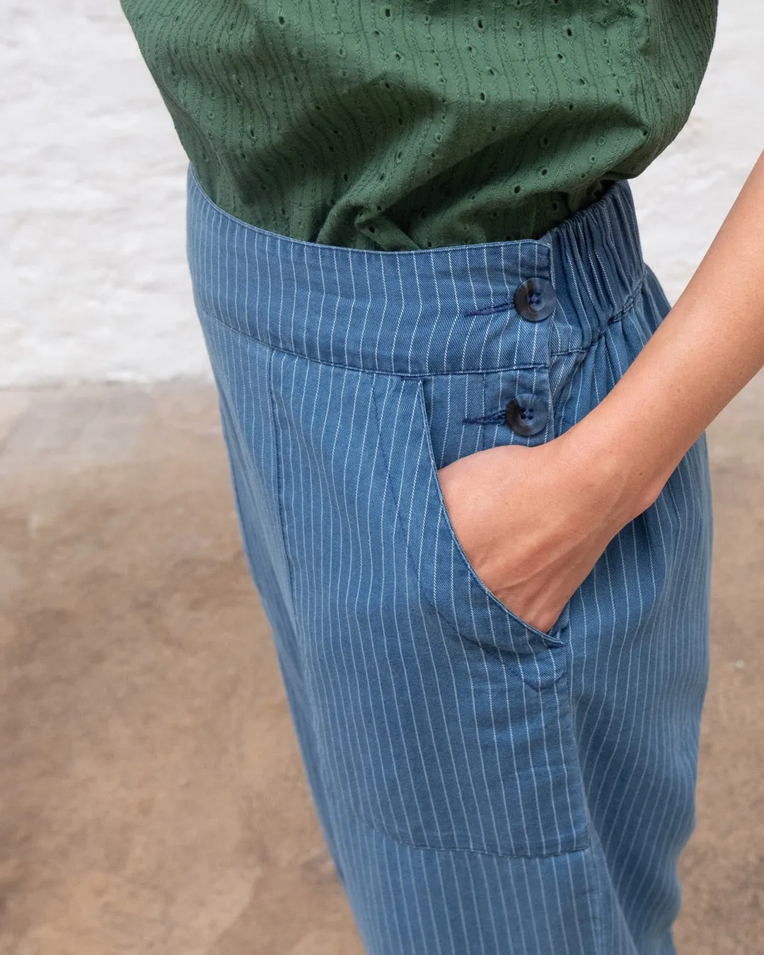 Anna Striped Culottes