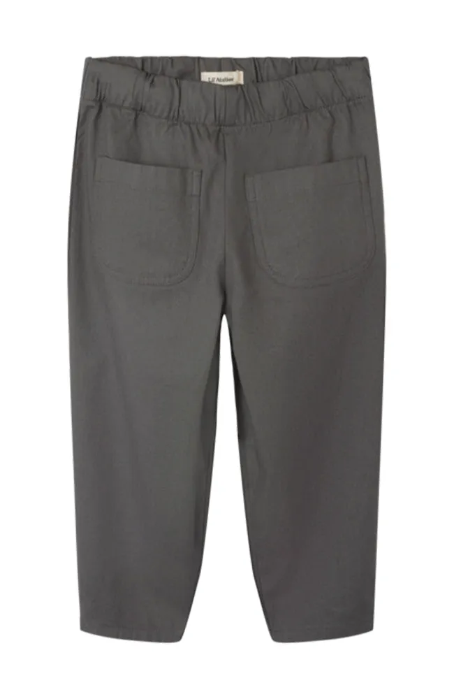 Ben Loose Thady Pants - Pewter