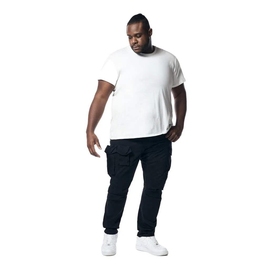 Big and Tall - Utility Twill Pants - Black