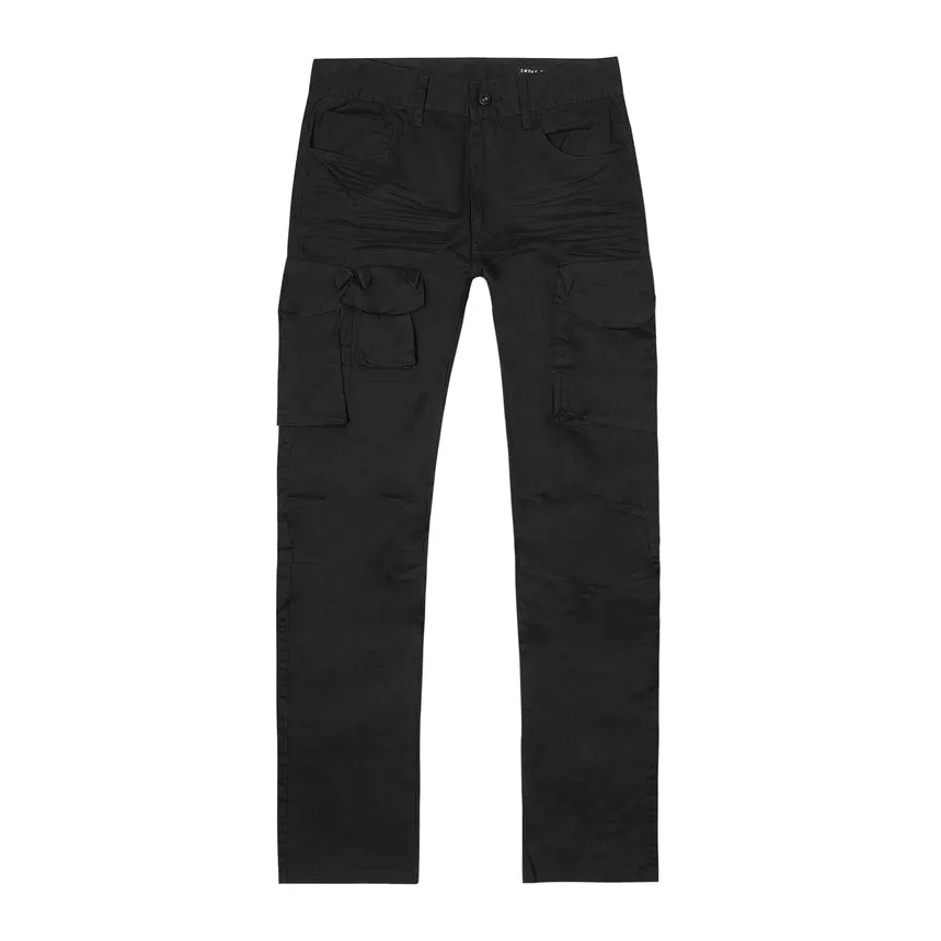 Big and Tall - Utility Twill Pants - Black