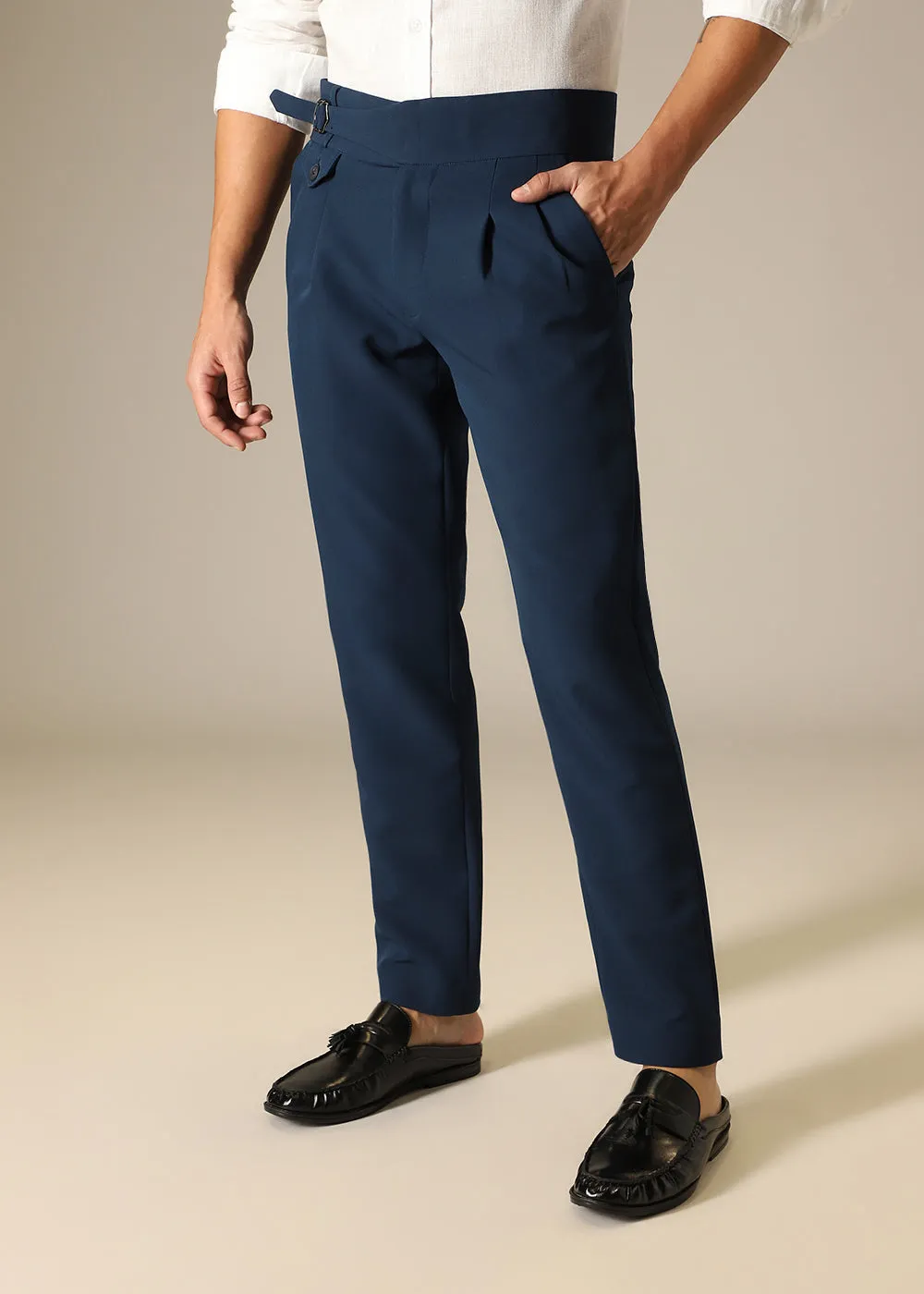 Blue Gurkha Pant