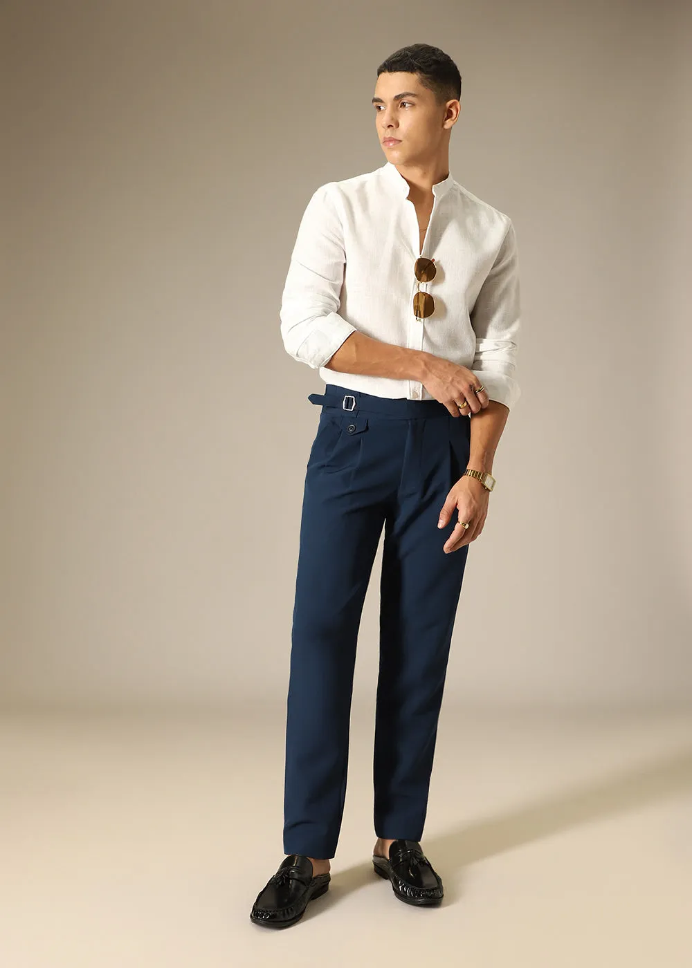 Blue Gurkha Pant
