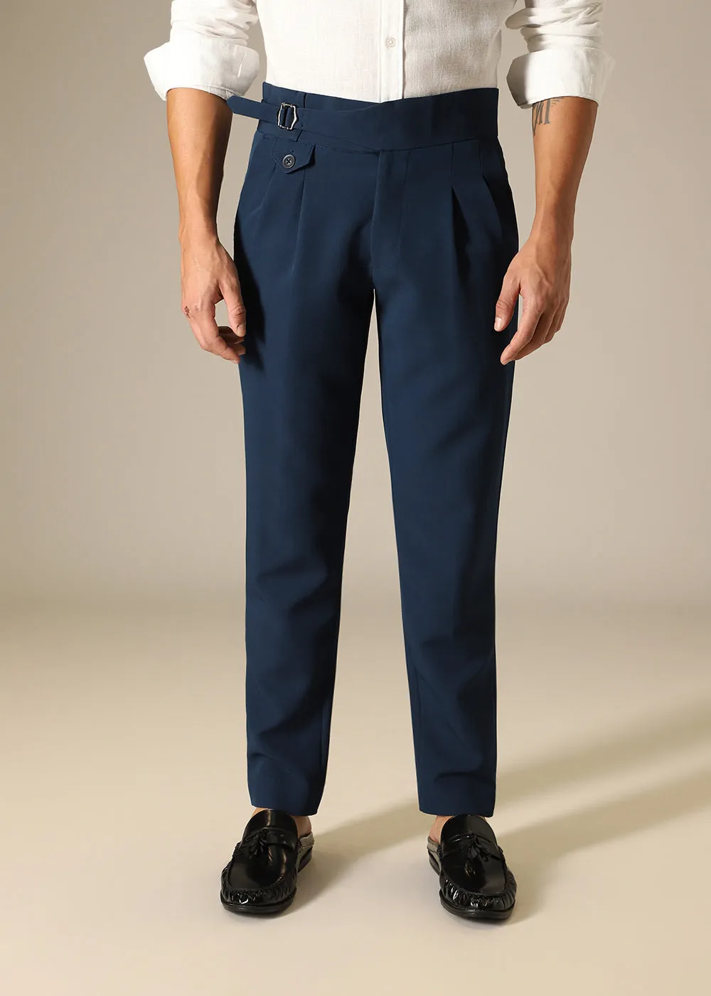 Blue Gurkha Pant