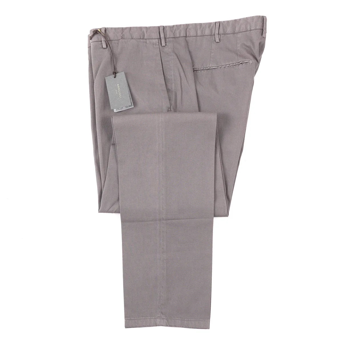 Boglioli Slim-Fit Woven Cotton Pants