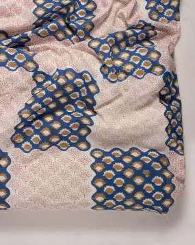 Boho Patched Hand Block Organic Cotton Fabric