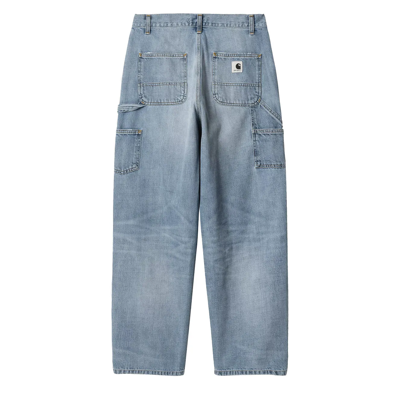 Carhartt WIP Womens Brandon Double Knee Pant Blue Burst Washed