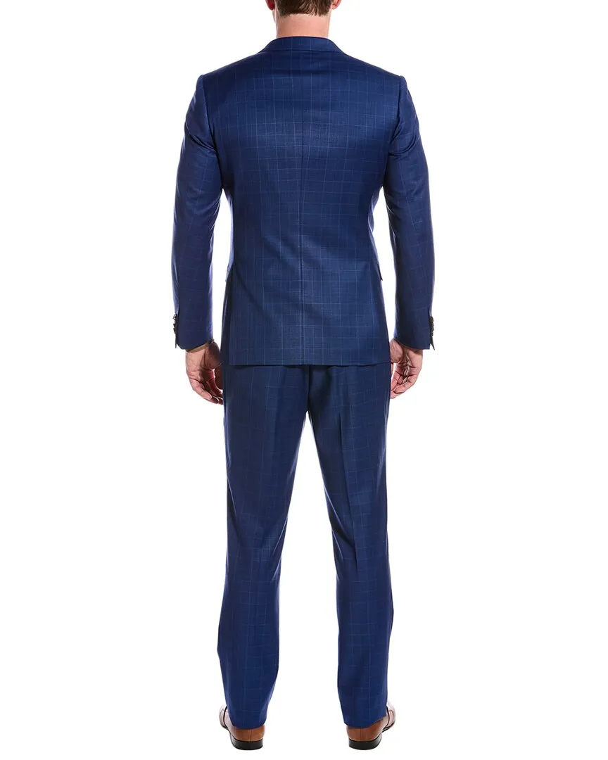 Cavalli Class 2Pc Slim Fit Wool-Blend Suit