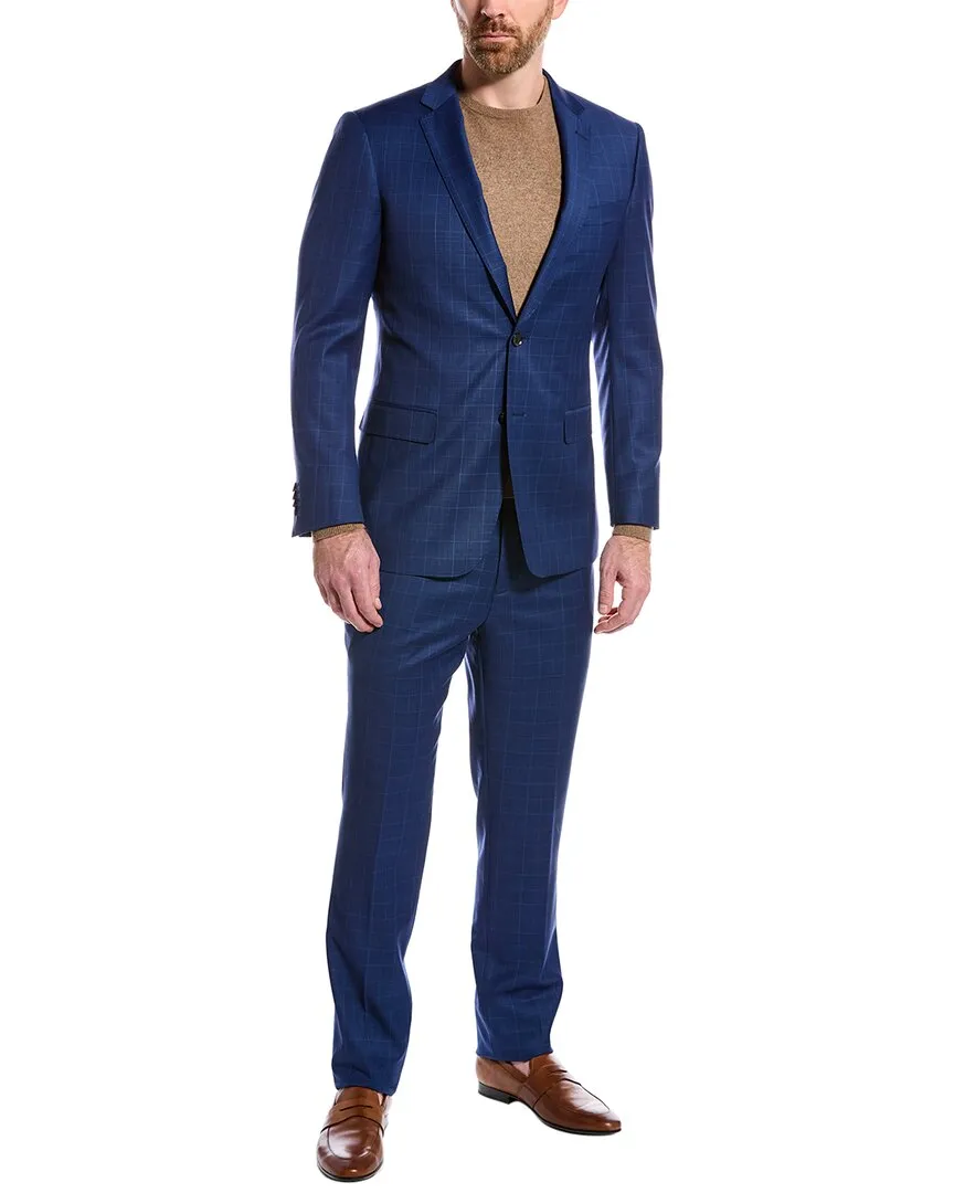 Cavalli Class 2Pc Slim Fit Wool-Blend Suit