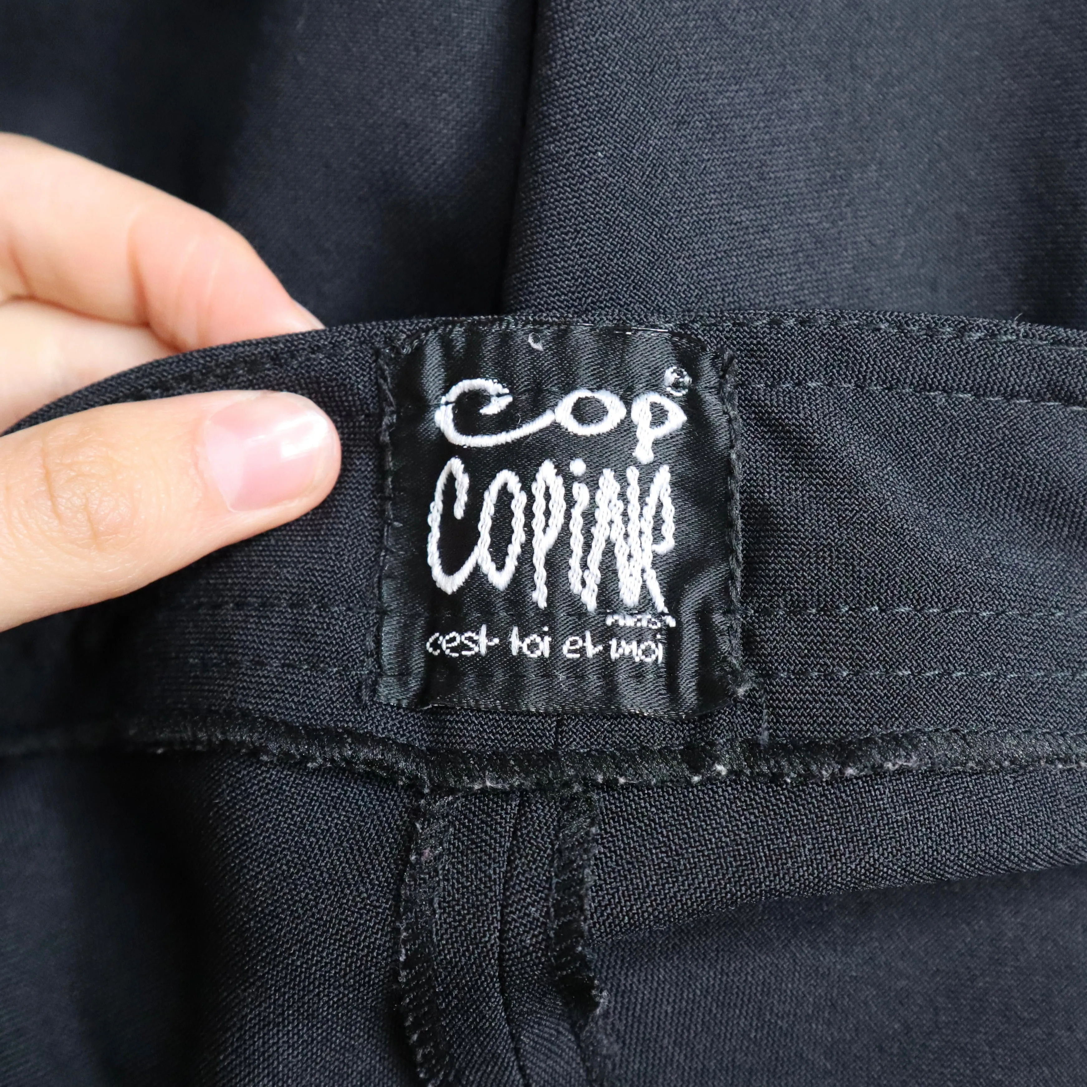 Cop Copine Black Flare Pants (Small)