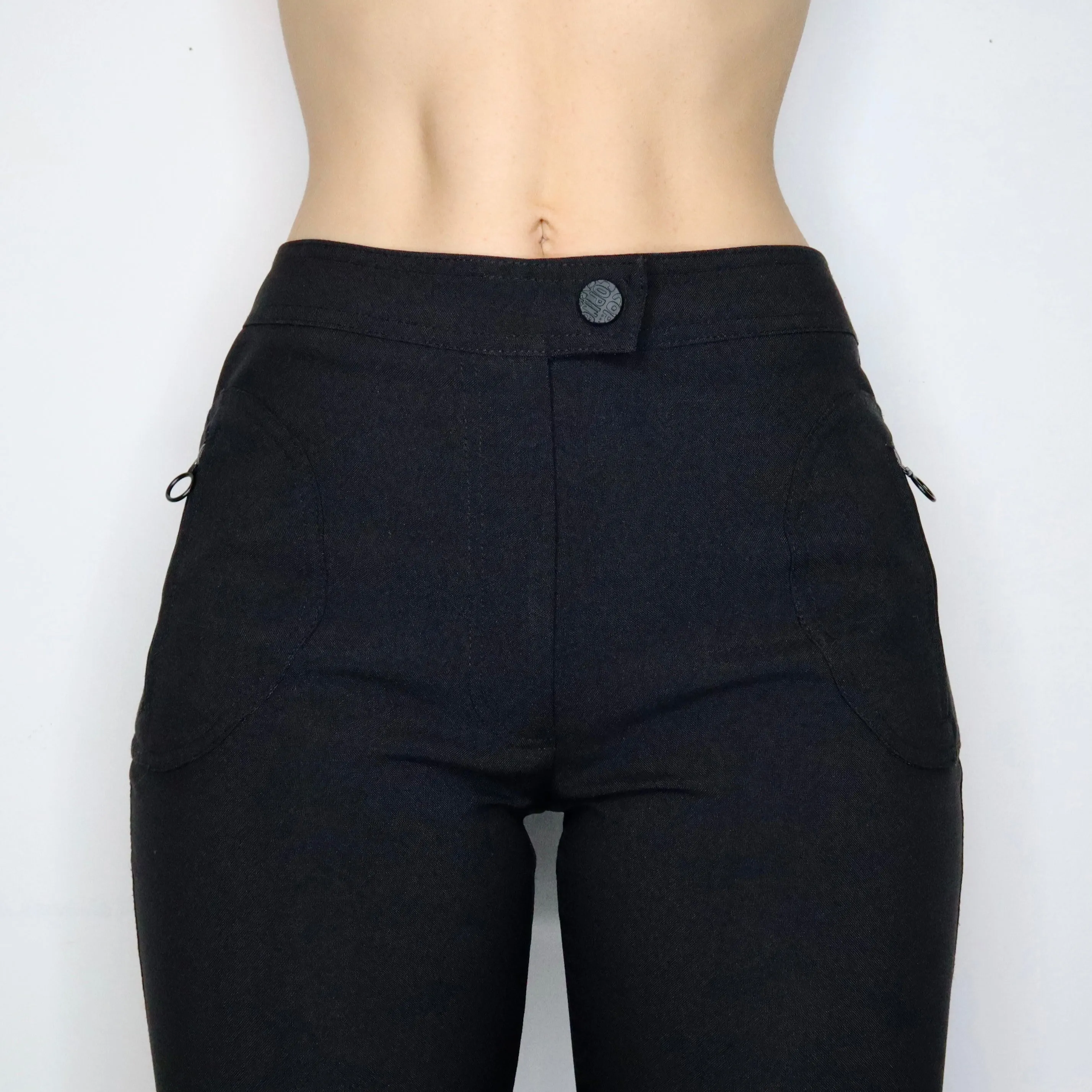 Cop Copine Black Flare Pants (Small)