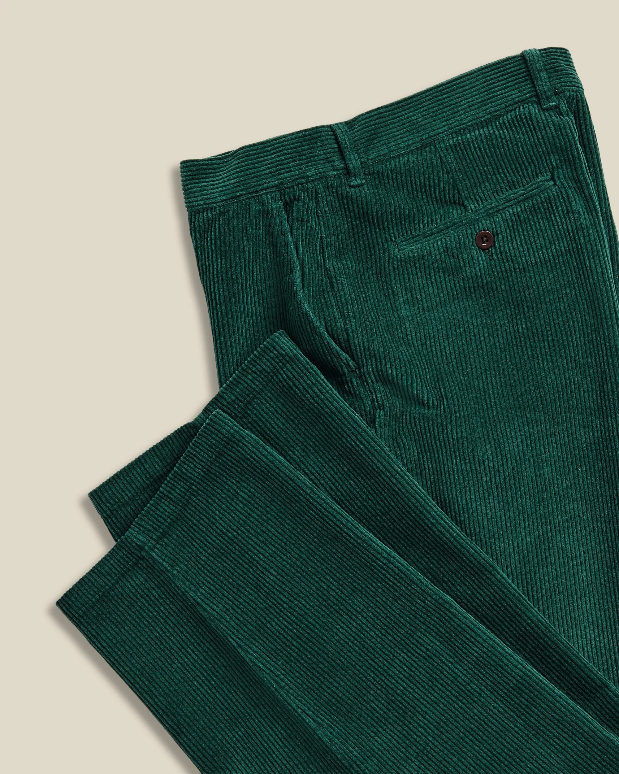 Corduroy Trousers - Green