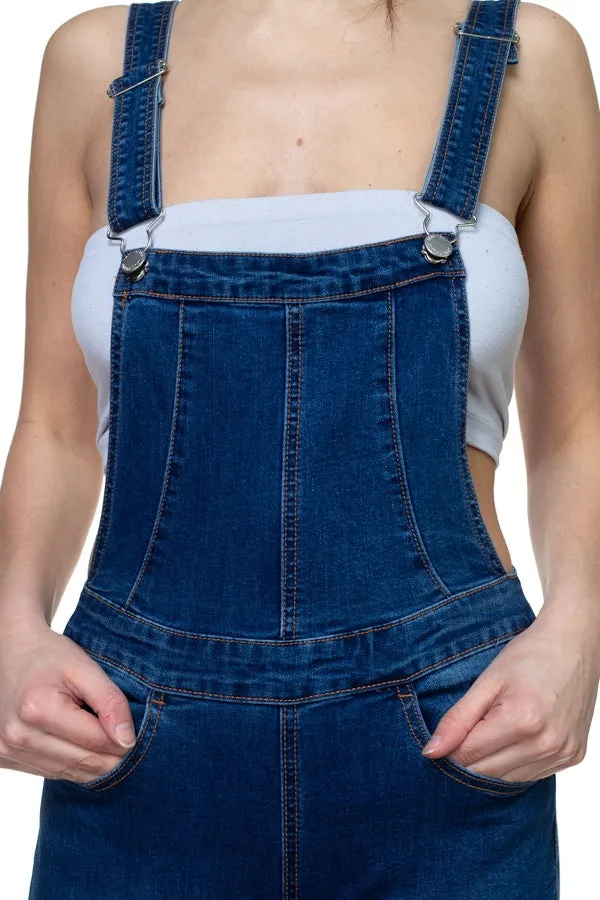 Denim Overalls Pants
