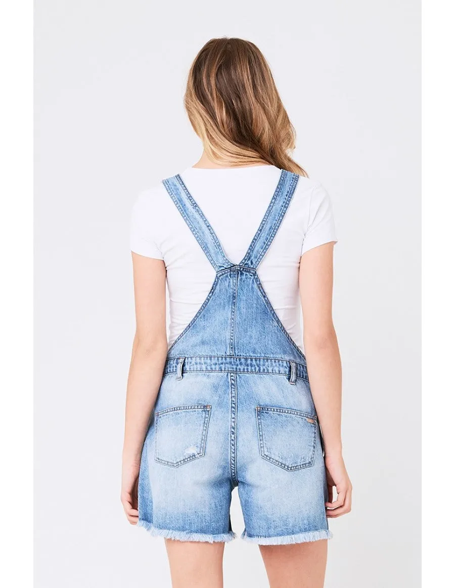 Denim Short Overalls