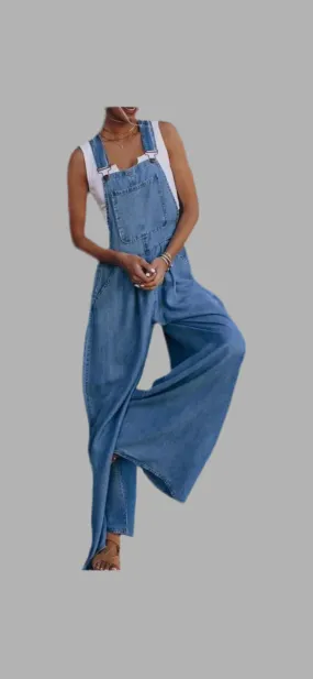 Dreamy Heaven on Earth Tencel Overalls Reorder