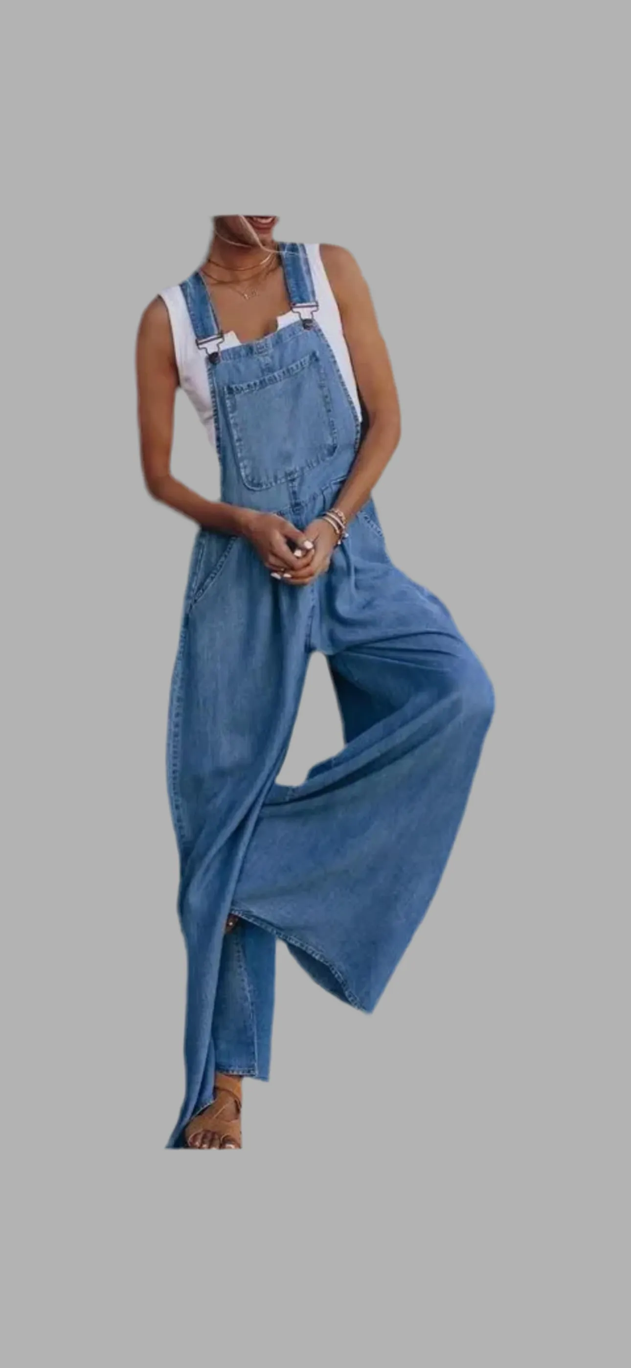 Dreamy Heaven on Earth Tencel Overalls Reorder