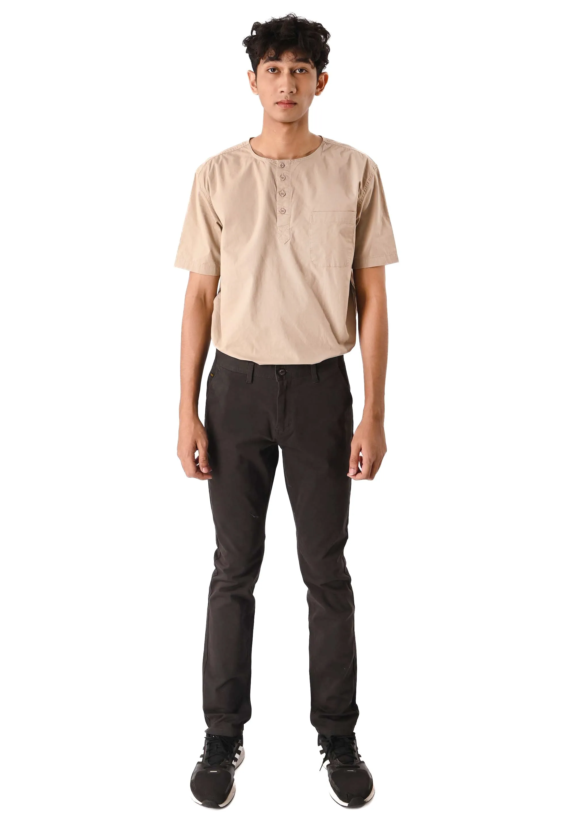 EXHAUST Stretchable Cotton Long Pants [Slim Fit] 1067