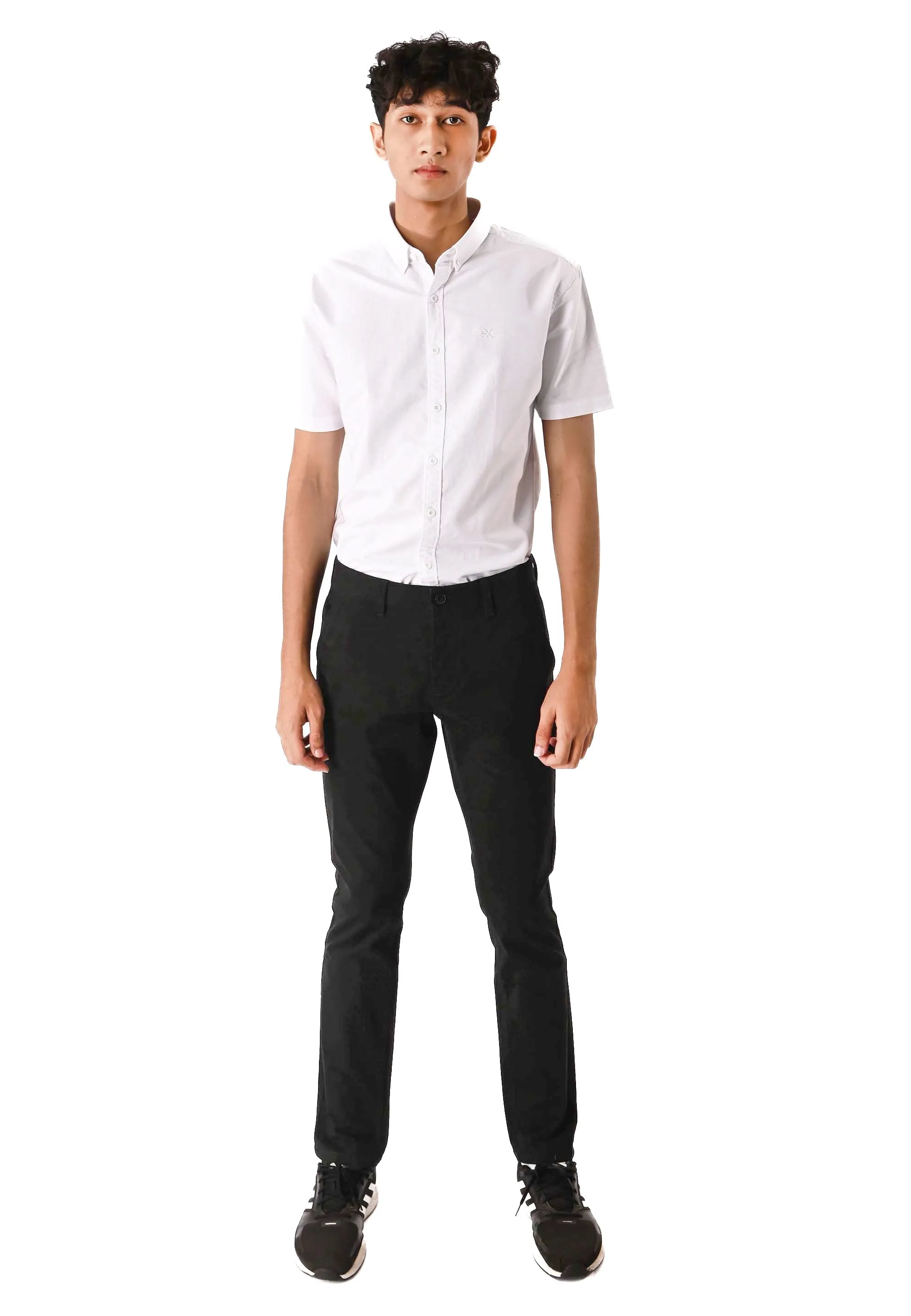 EXHAUST Stretchable Cotton Long Pants [Slim Fit] 1067