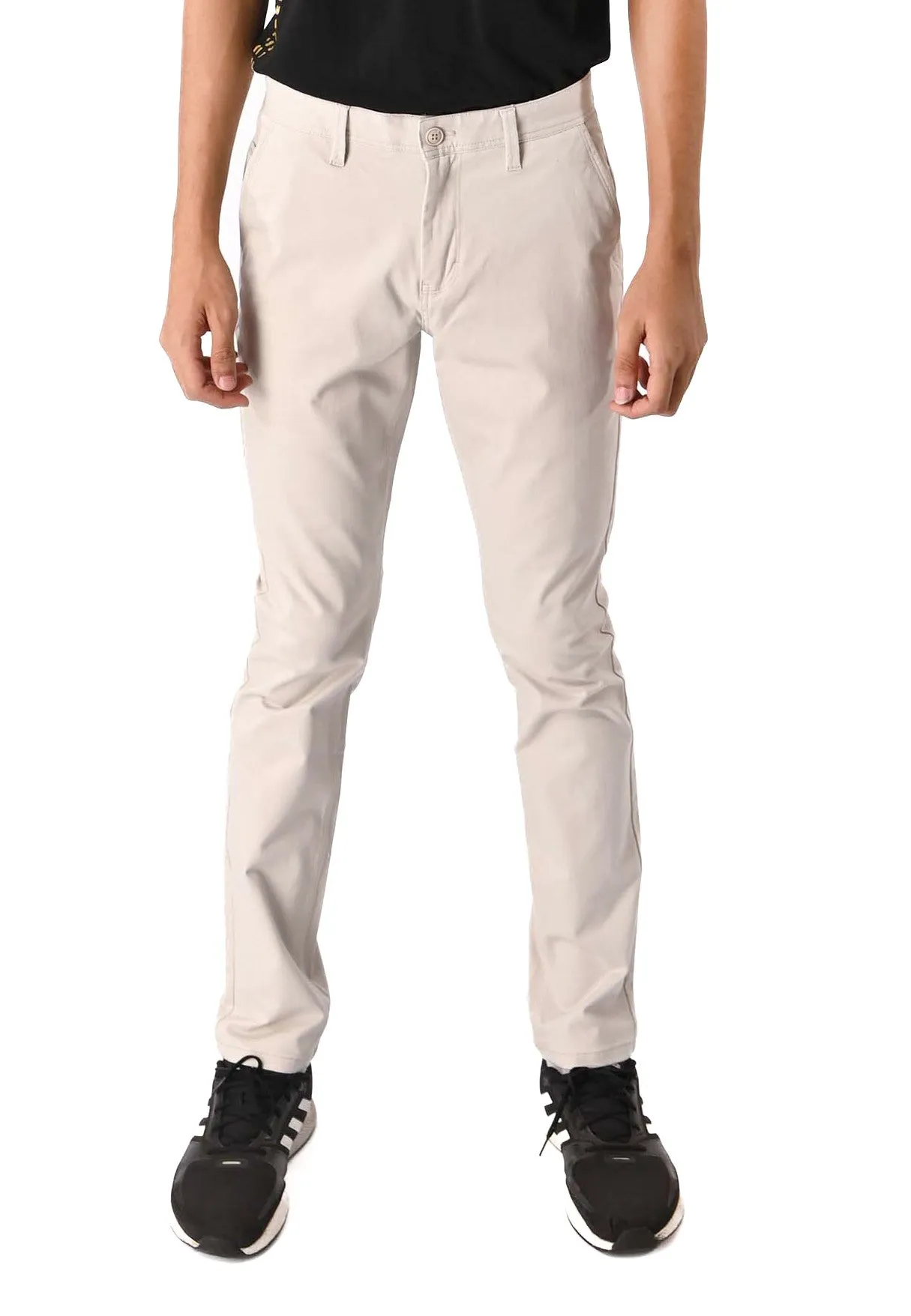 EXHAUST Stretchable Cotton Long Pants [Slim Fit] 1067