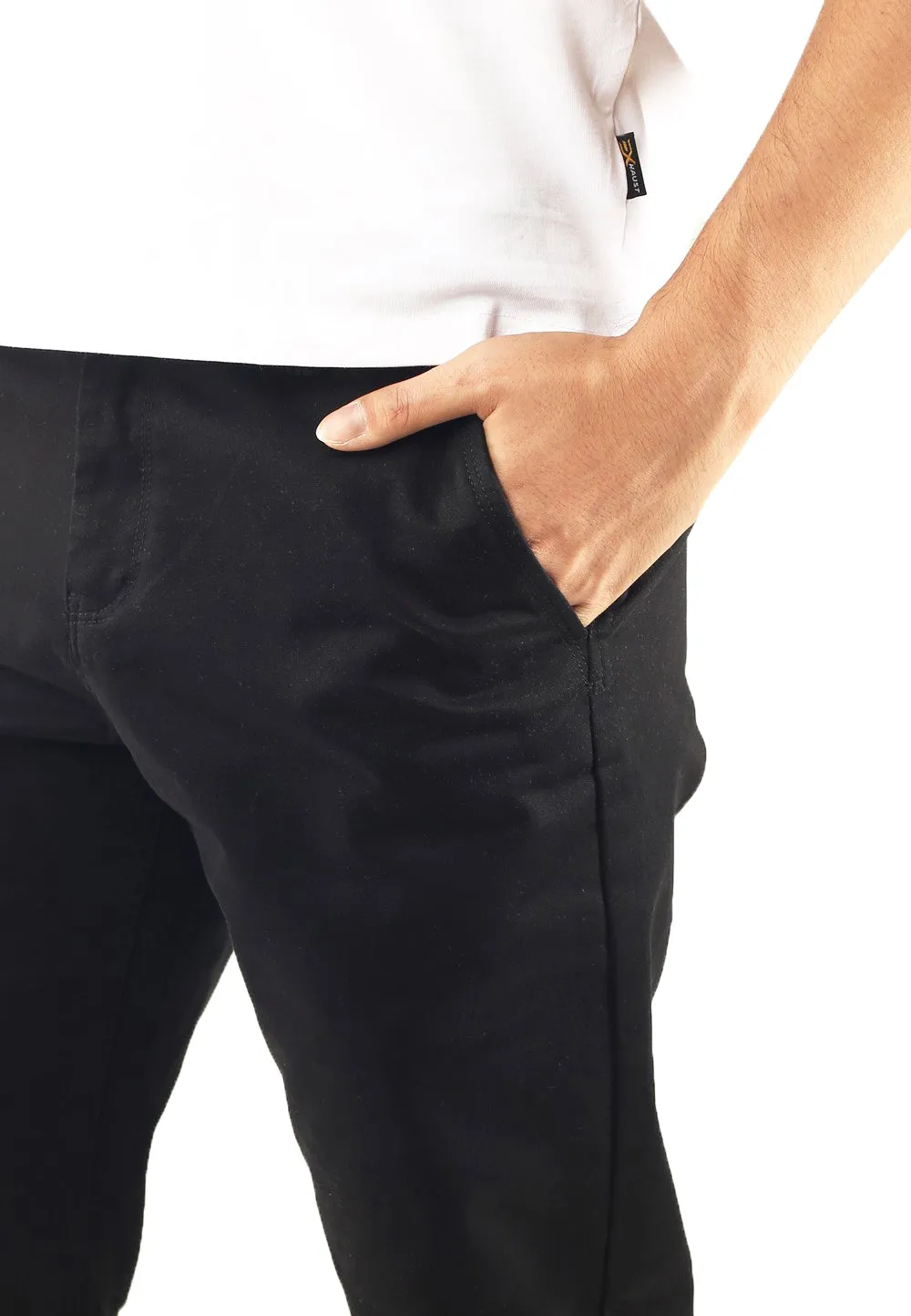 EXHAUST Stretchable Cotton Long Pants [Slim Fit] 1067
