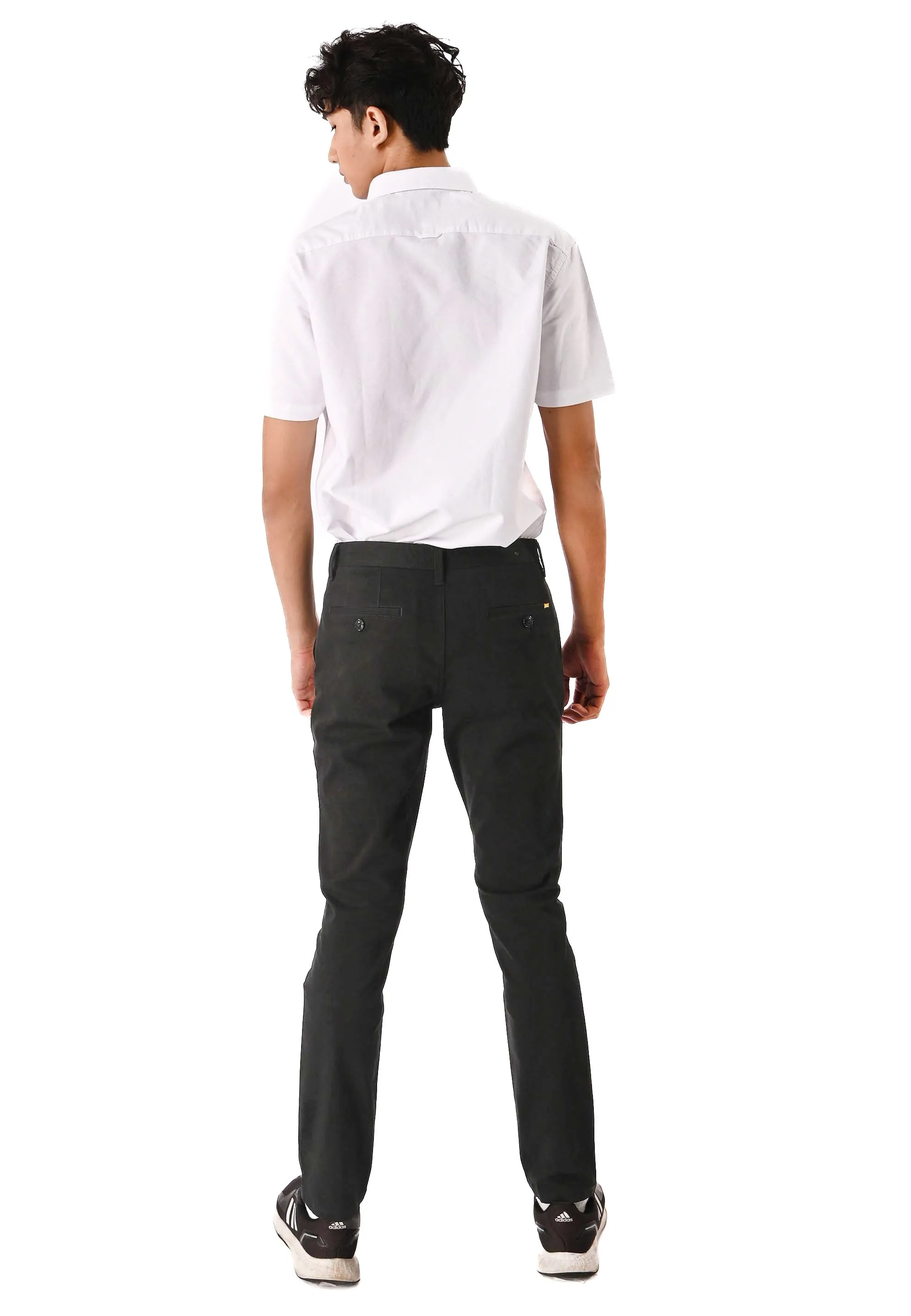 EXHAUST Stretchable Cotton Long Pants [Slim Fit] 1067