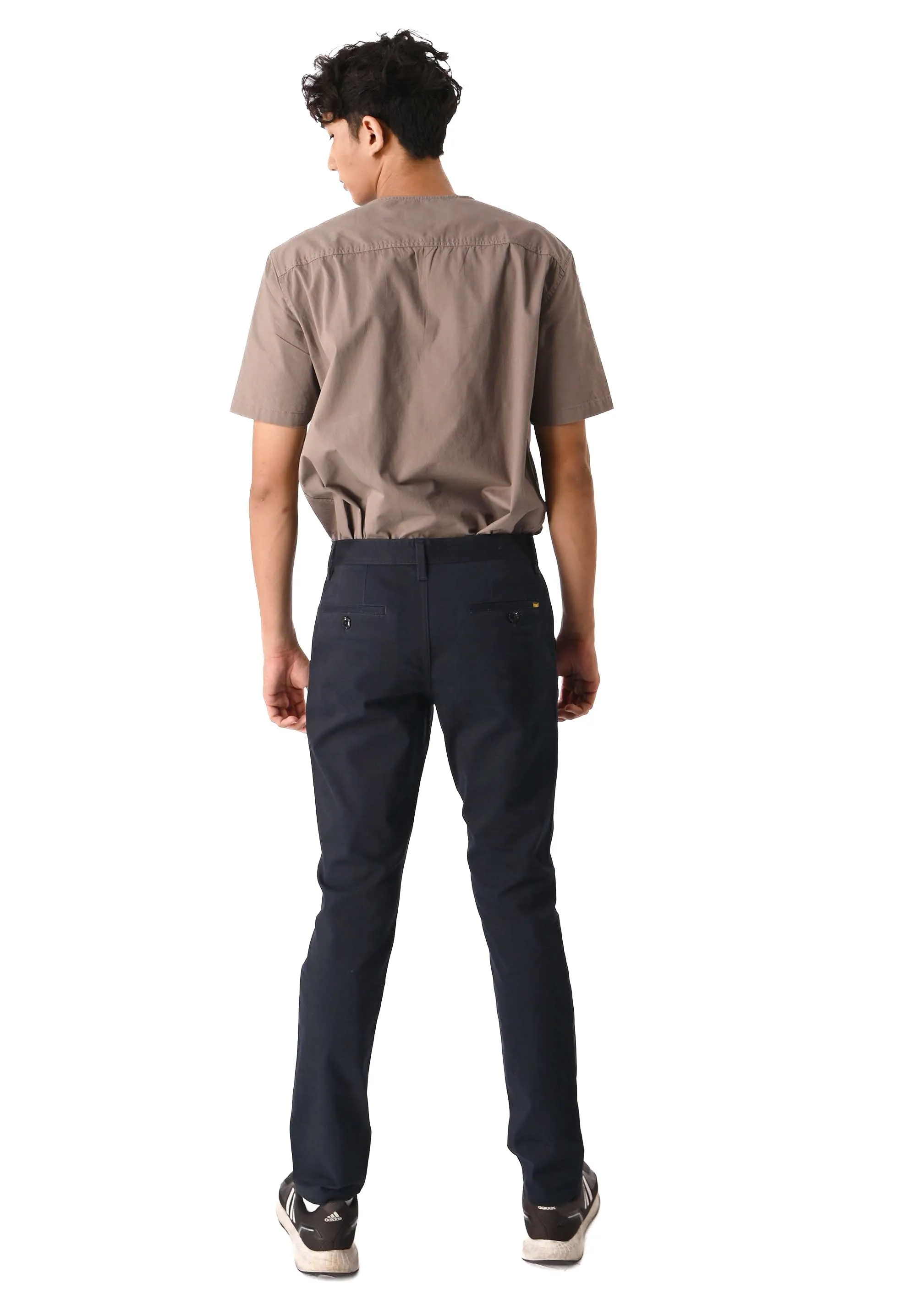 EXHAUST Stretchable Cotton Long Pants [Slim Fit] 1067