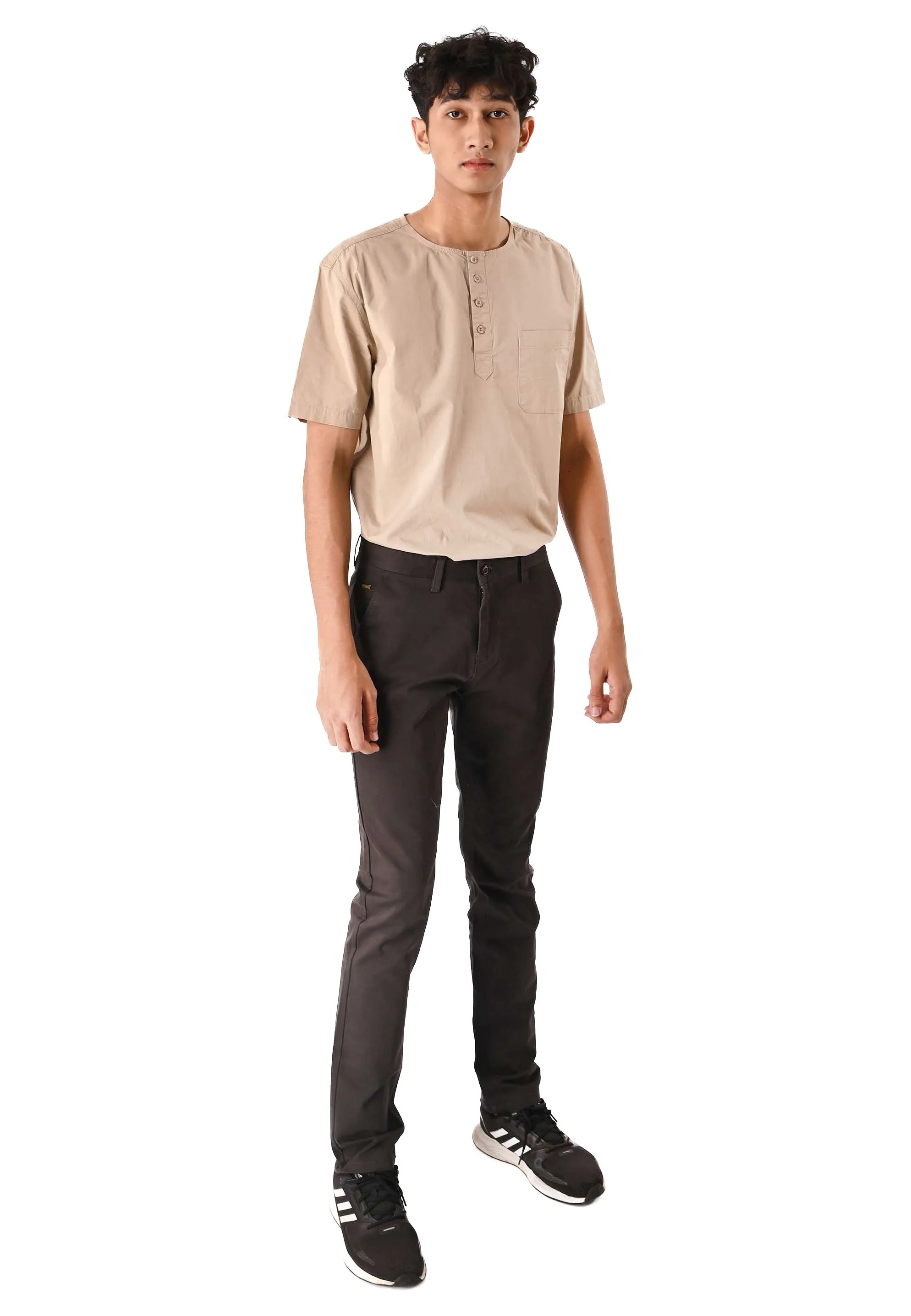 EXHAUST Stretchable Cotton Long Pants [Slim Fit] 1067