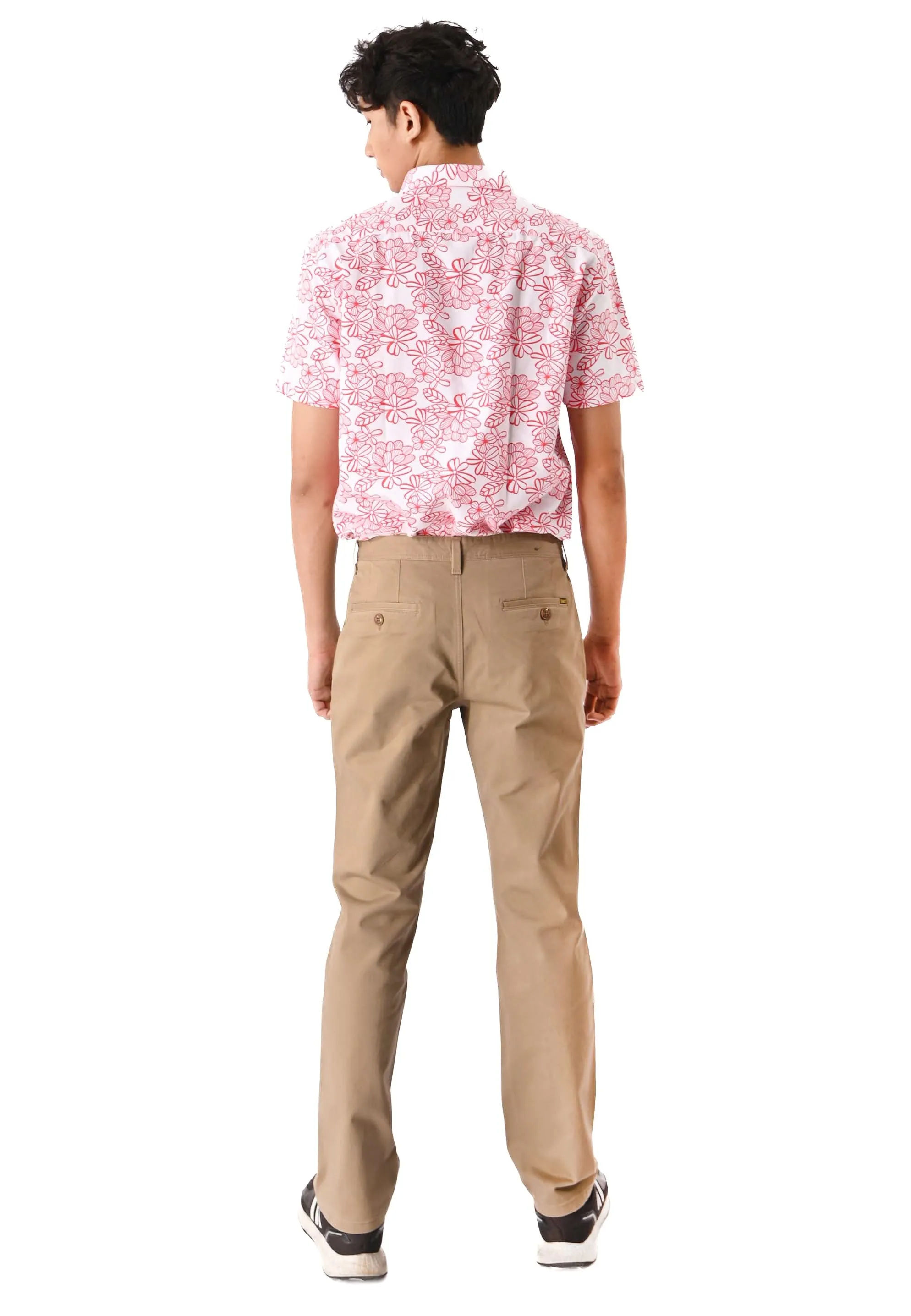 EXHAUST Stretchable Cotton Long Pants [Slim Fit] 1067