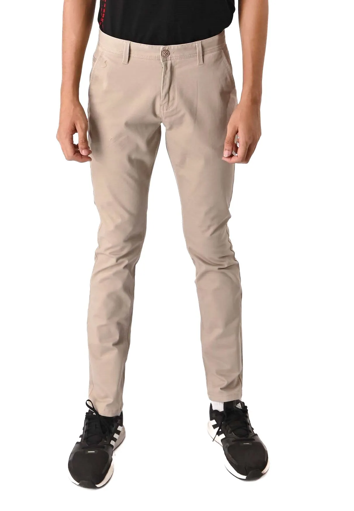 EXHAUST Stretchable Cotton Long Pants [Slim Fit] 1067