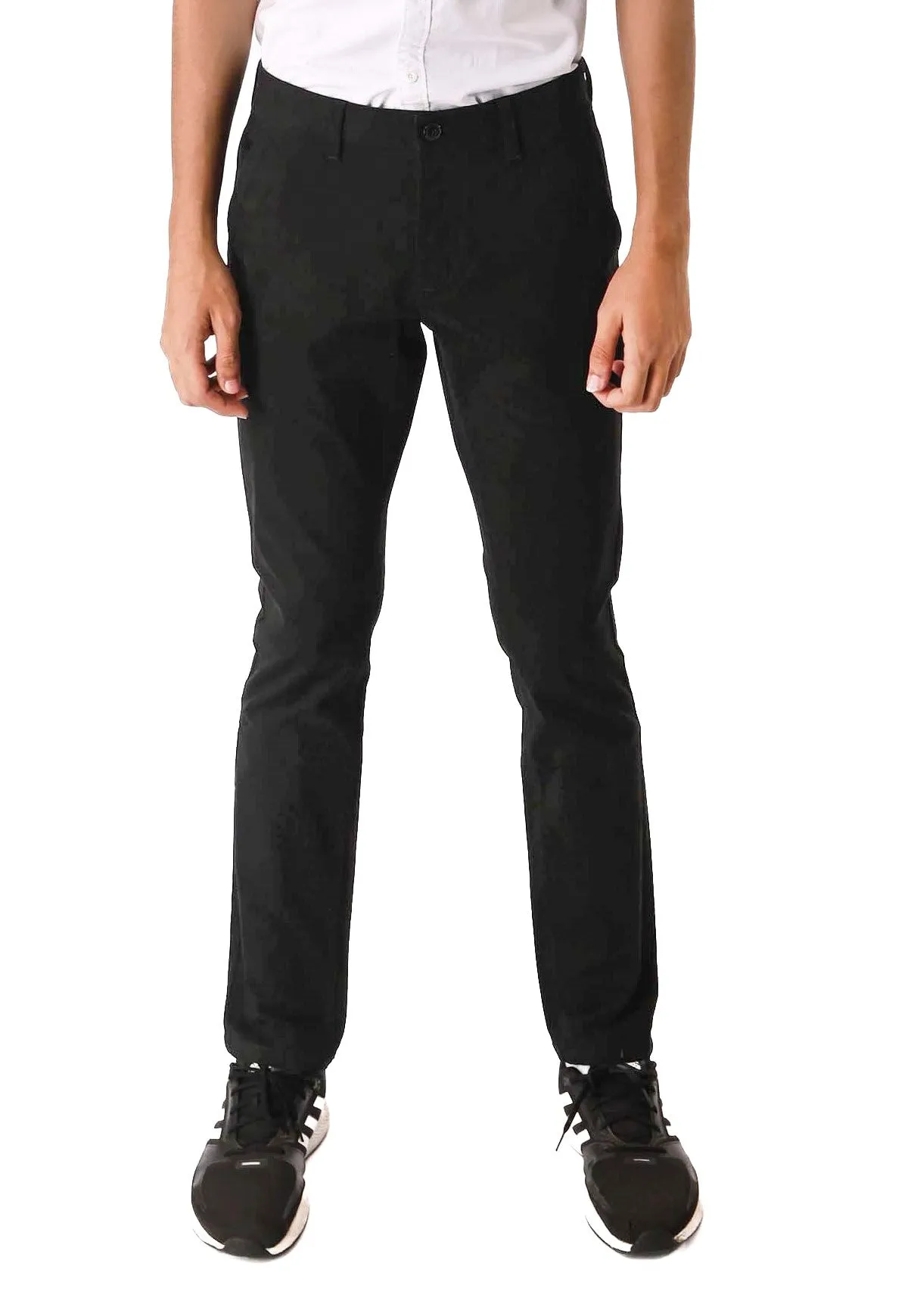EXHAUST Stretchable Cotton Long Pants [Slim Fit] 1067