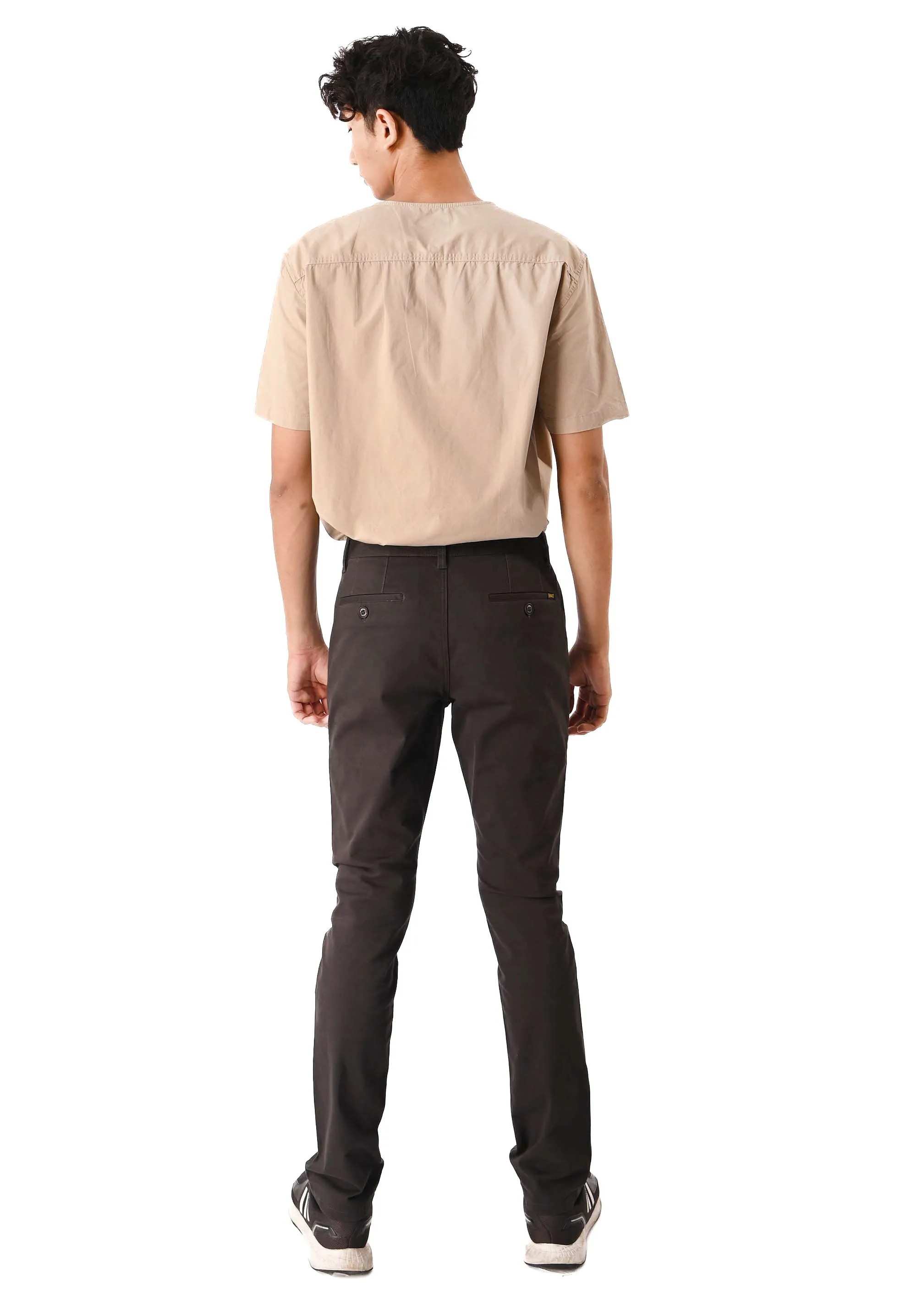 EXHAUST Stretchable Cotton Long Pants [Slim Fit] 1067