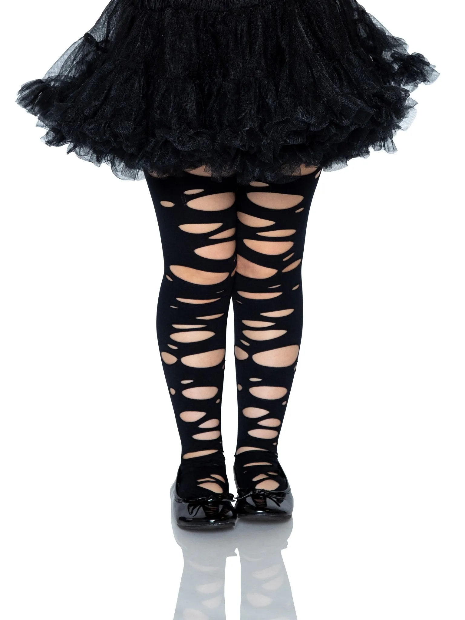 Girl's Tattered Tights