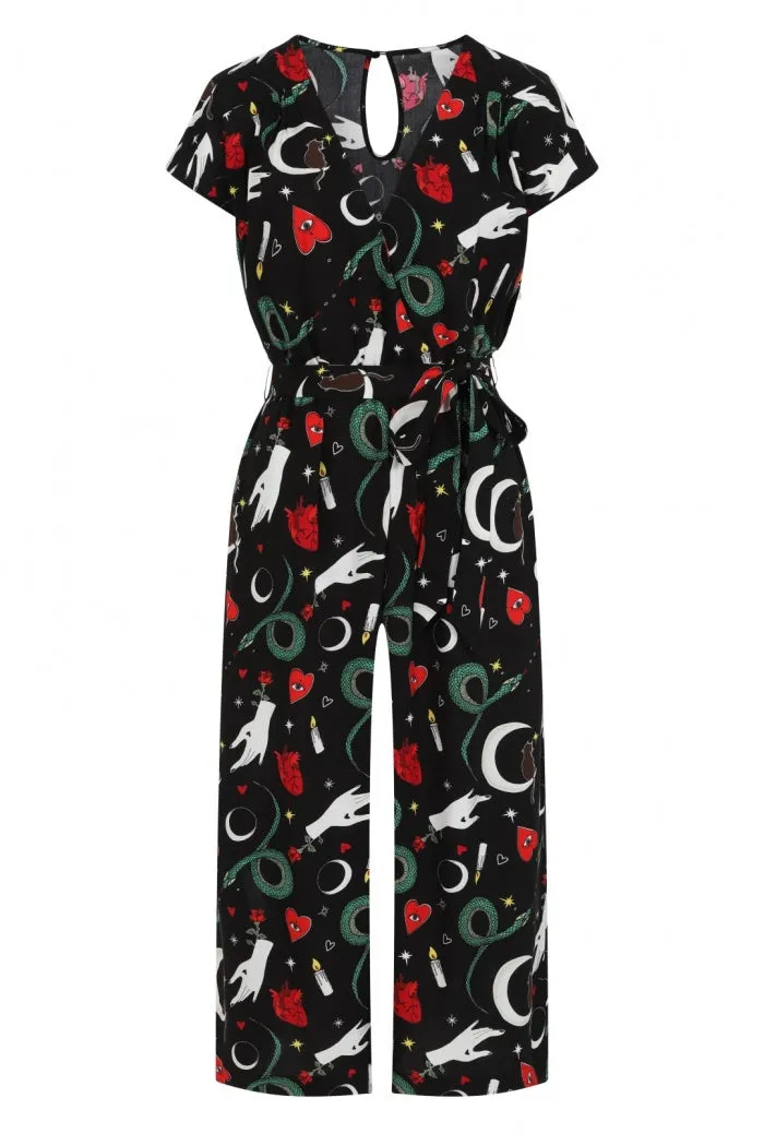 Hell Bunny Good Fortune Jumpsuit