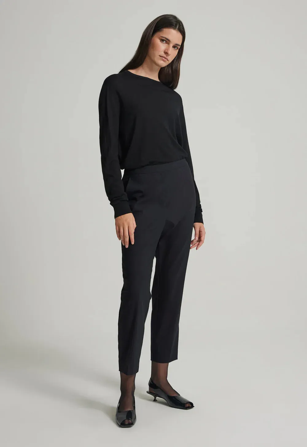 Jac   Jack Gio Merino Wool Pant - Darkest Navy