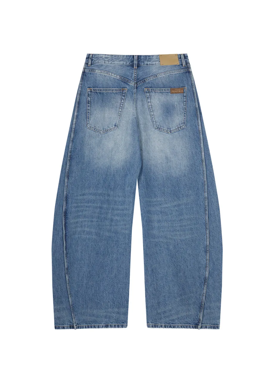 JNBY loose banana denim pants