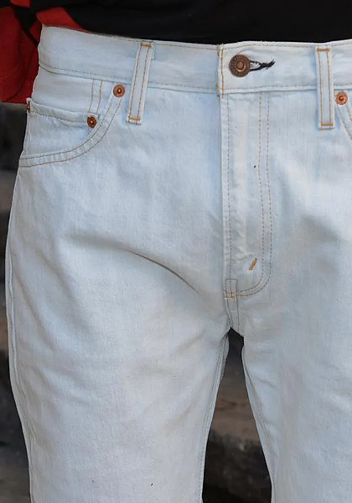 LEVI'S VINTAGE CLOTHING 1967 505 BLEACHED JEANS