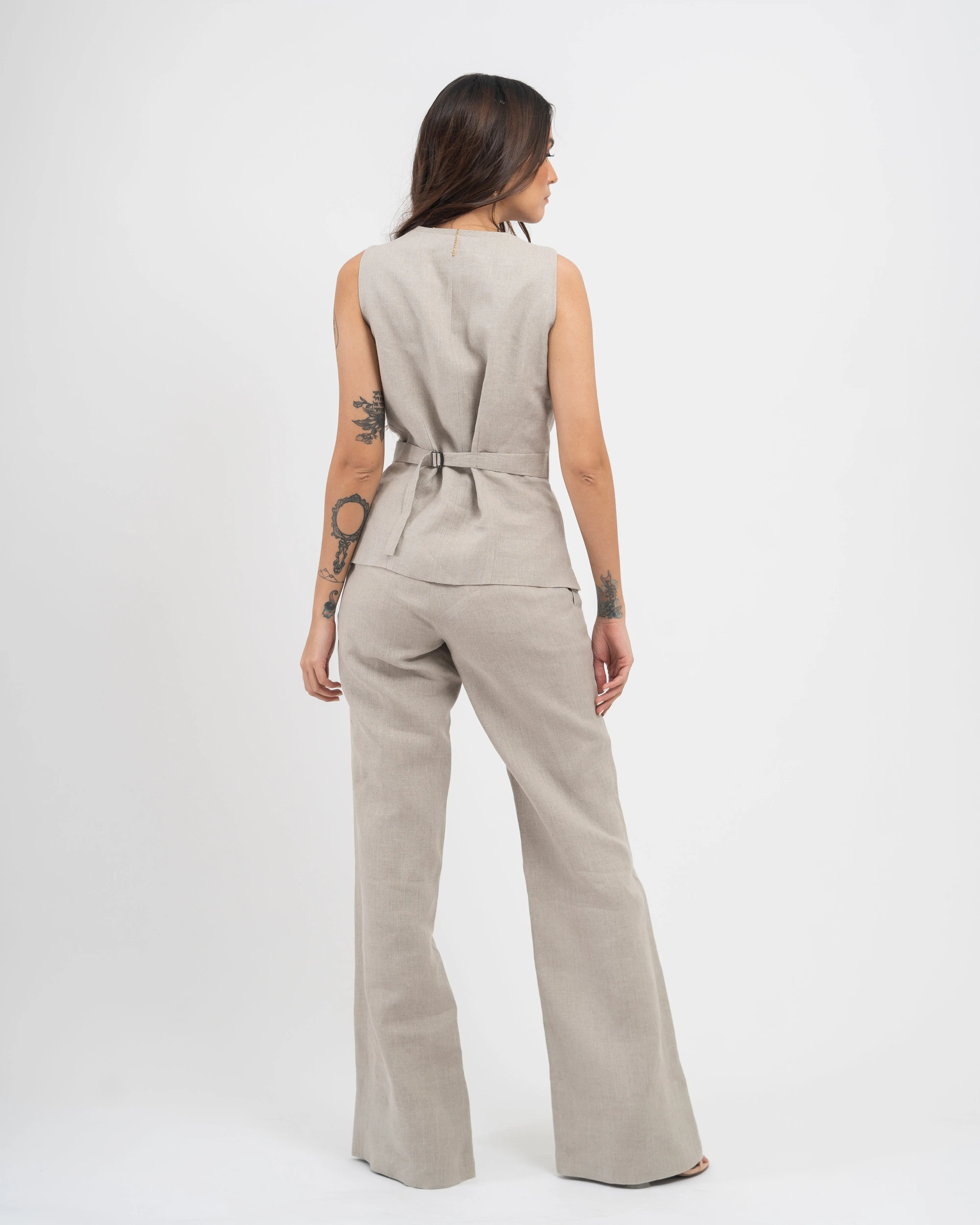 Linen Pants (Husk)