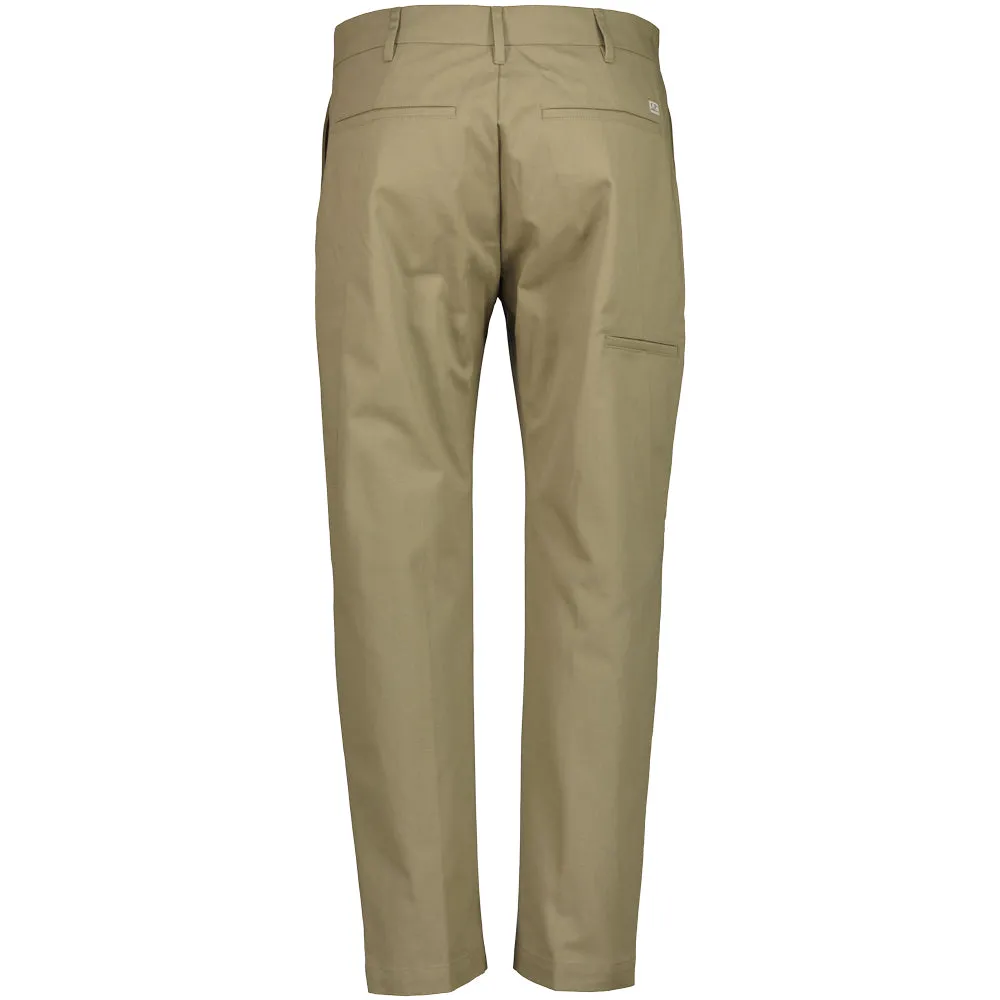 Loose Fit Twill Trousers