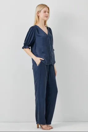 Maven West Flared Pants in Sapphire