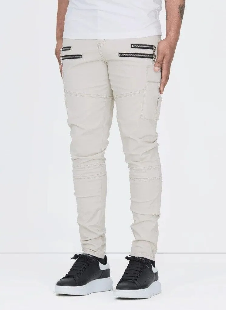 Men's Harem Multi-pocket Slim Fit Zip Joggers